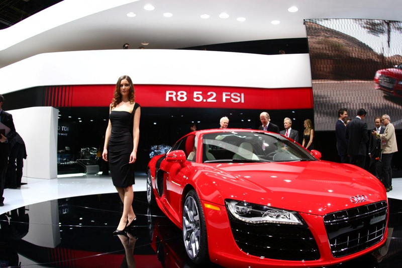 Illustration for article titled Booth Professionals Of The 2009 Detroit Auto Show